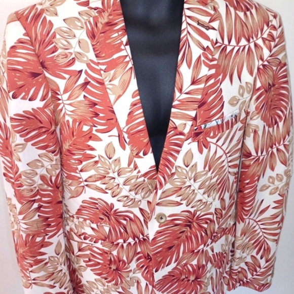 PAISLEY & GRAY Multicolor Floral Blazer, 40R - Picture 4 of 10